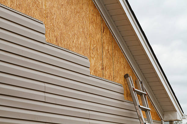 Professional Siding Repair technician working in Lexington, NC